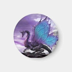 Purple Dragon Magnet