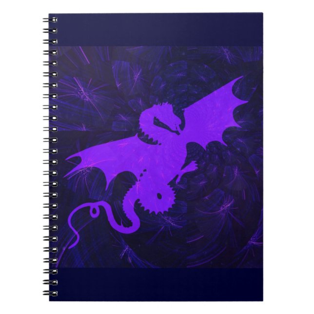 Purple Dragon Notebook (Front)