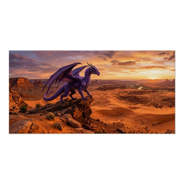 Purple Dragon Peak Poster (Front)