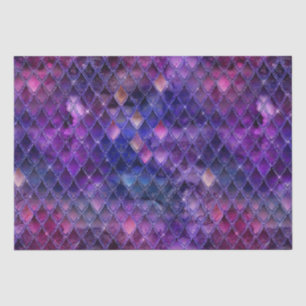 Purple Dragon Scales Tissue Paper