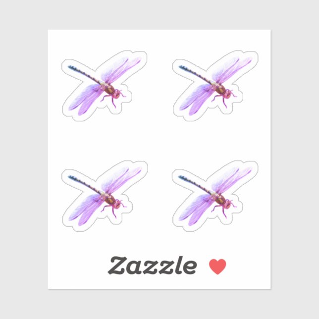 Purple Dragonflies   (Sheet)