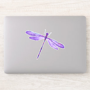 Purple Dragonfly Custom - Cut Vinyl Sticker