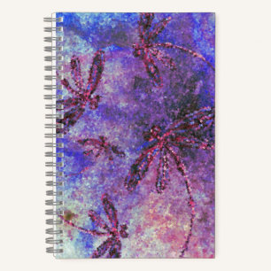 Purple Dragonfly Haze Notebook