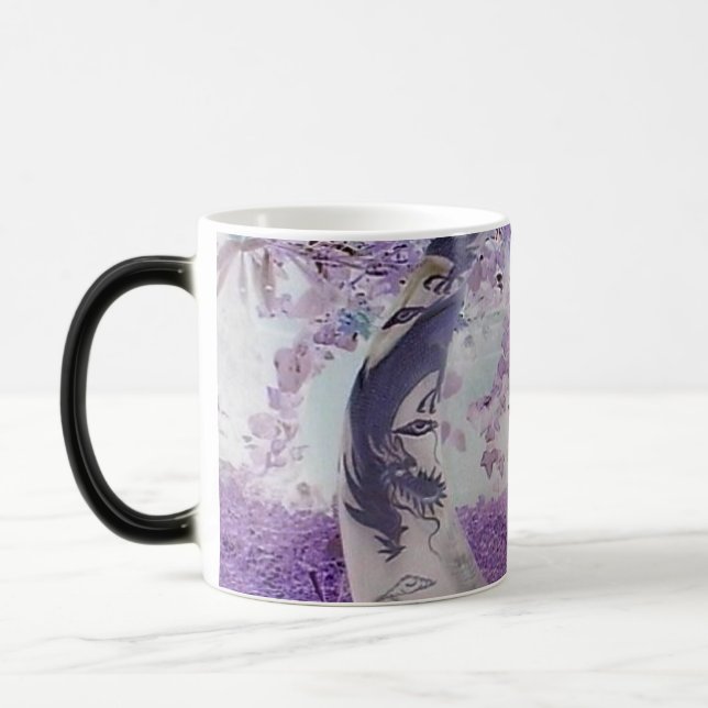 Purple Dragons Magic Mug (Left)