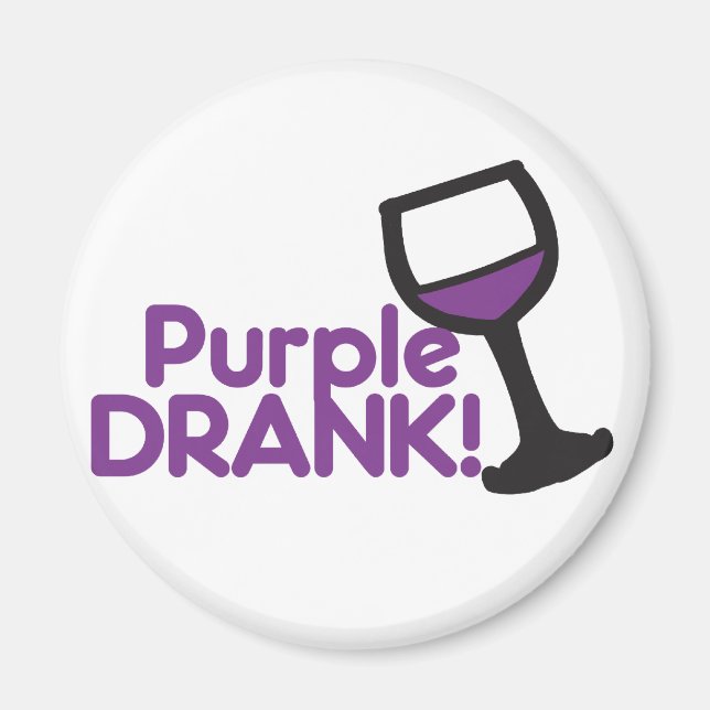 Purple Drank Magnet (Front)