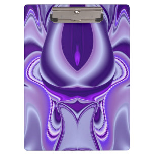 Purple Dream , Abstract Fantasy Rainbow-Art Clipboard