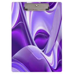 Purple Dream , Abstract Fantasy Rainbow-Art Clipboard