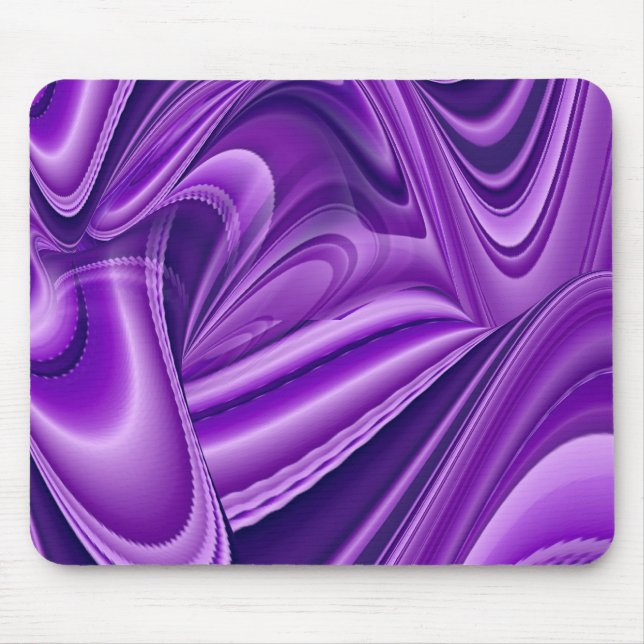 Purple Dream , Abstract Fantasy Rainbow-Art Mouse Mat (Front)