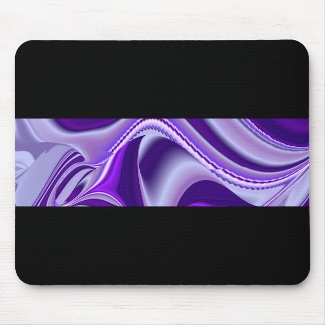 Purple Dream , Abstract Fantasy Rainbow-Art Mouse Mat (Front)