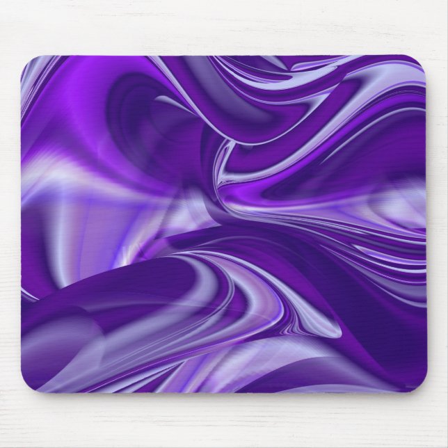 Purple Dream , Abstract Fantasy Rainbow-Art Mouse Mat (Front)
