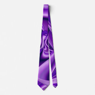 Purple Dream , Abstract Fantasy Rainbow-Art Tie