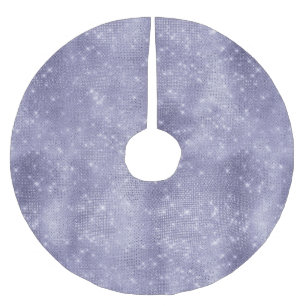 Purple Dream Sparkle Brushed Polyester Tree Skirt