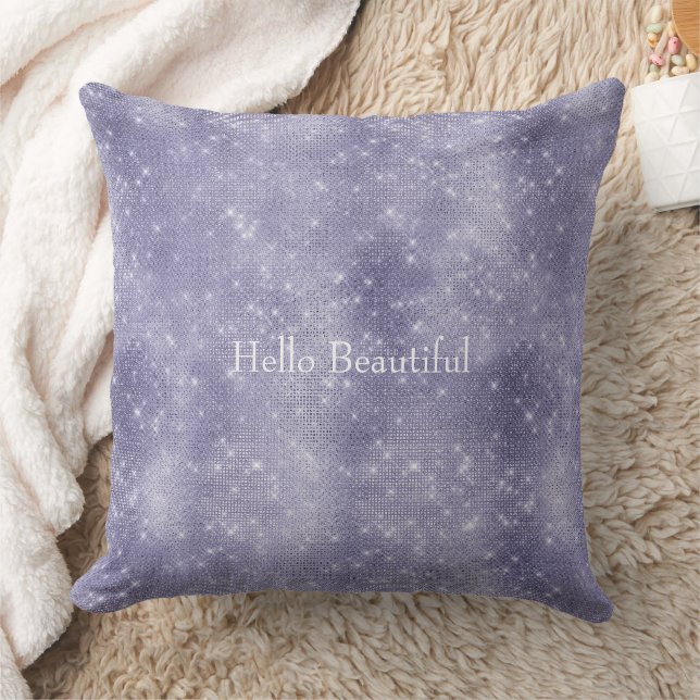 Purple Dream Sparkle Cushion (Blanket)