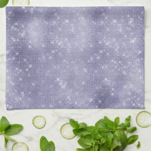 Purple Dream Sparkle Tea Towel