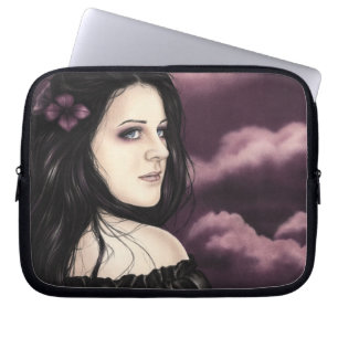 Purple Dreamland Laptop Sleeve