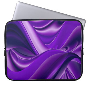 Purple Dreams , Abstract Fantasy Rainbow-Art Laptop Sleeve