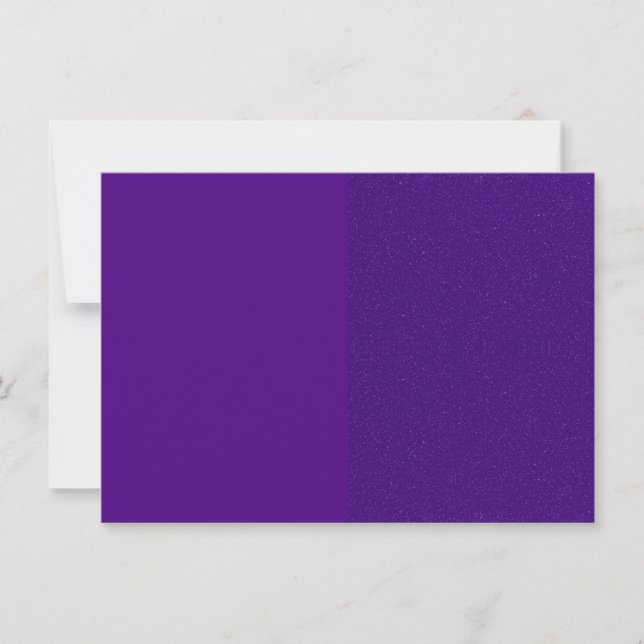 Purple Duo Split Invitation – Customisable (Front)