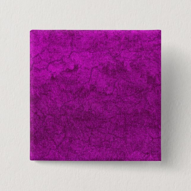 Purple Earth 15 Cm Square Badge (Front)