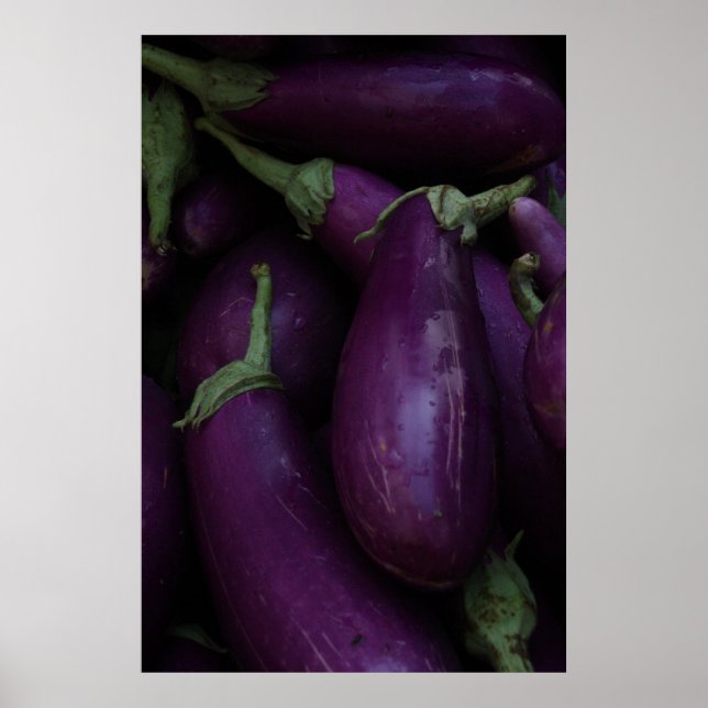 purple eggplant poster (Front)