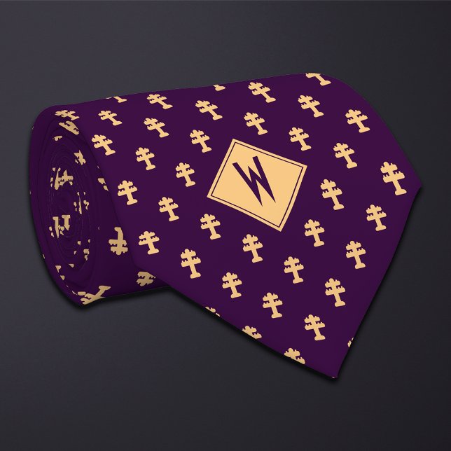 Purple Electric Co Lineman Worker Tie (Creator Uploaded)