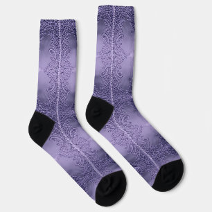 Purple Elegance Socks