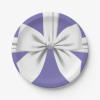 Purple Elegant Fancy Tiffany Birthday Tableware
