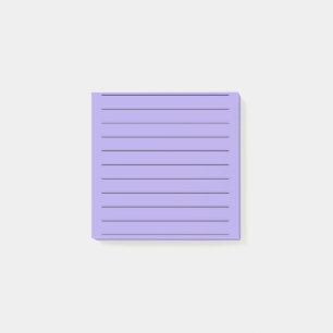 Purple Elegant & Vibrant Stationery Custom Post-it Notes