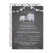 Purple Elephant Baby Shower Invitation