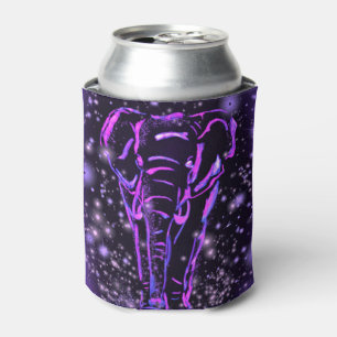 Purple Elephant Can Cooler