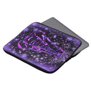 Purple Elephant Laptop Sleeve