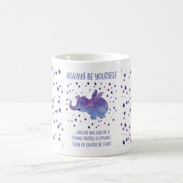 Purple Elephant mug (Center)