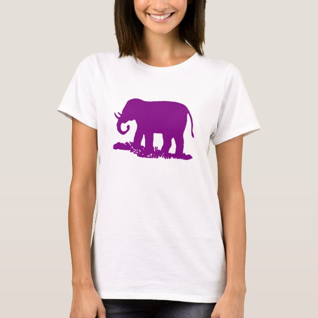 Purple Elephant T-Shirt (Front)