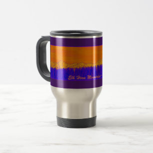 Purple Elk Horn Mountain Mug