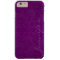 Purple Embossed Floral Faux Suede Leather Look 2