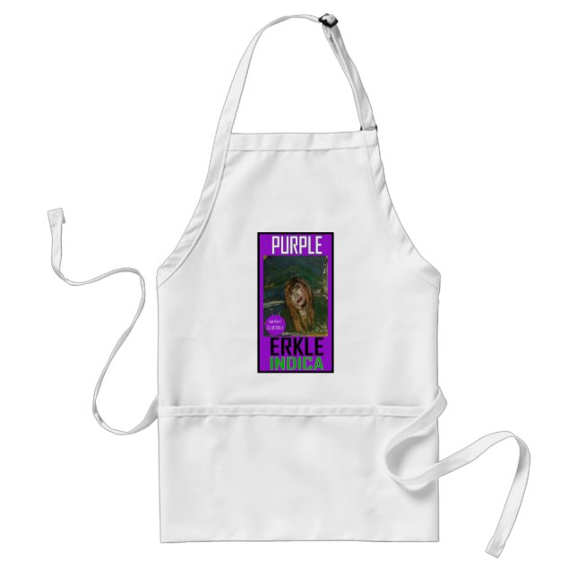 PURPLE ERKLE INDICA STANDARD APRON (Front)