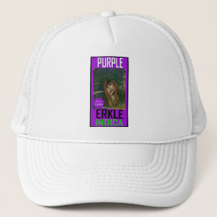 PURPLE ERKLE INDICA TRUCKER HAT