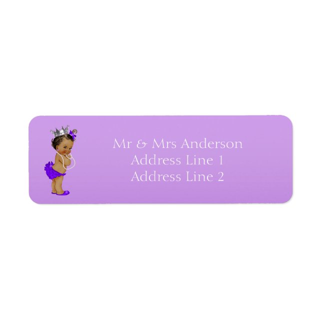Purple Ethnic Princess (Front)