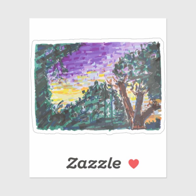 Purple Evening (Sheet)