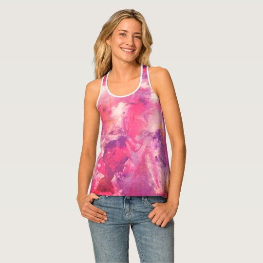Purple Explosion Tank Top