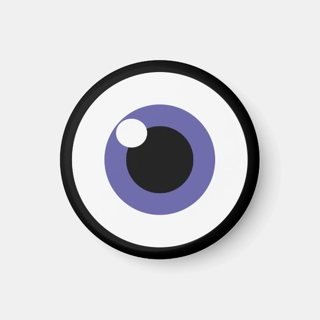 PURPLE EYE MAGNET (Front)