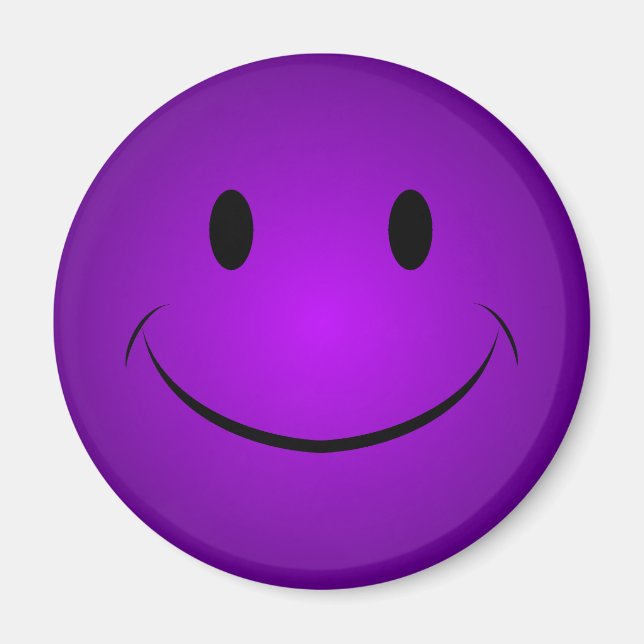 Purple Face Magnet (Front)