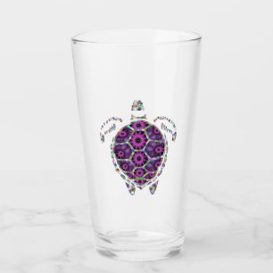 Purple Factual Turtle Shell Glass