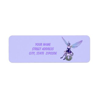 Purple Fairy Address Labels