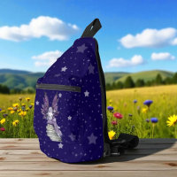 Purple Fairy and Butterfly