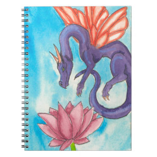 Purple Fairy Dragon Notebook