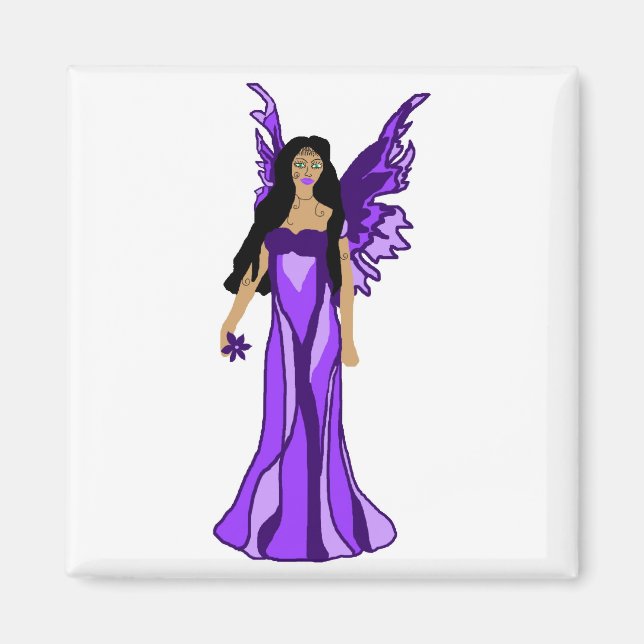 Purple fairy magnet (Front)