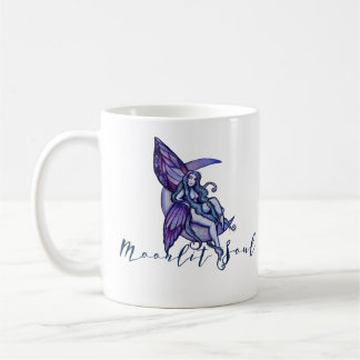Purple Fairy MoonChild Goddess Moon Child Coffee Mug