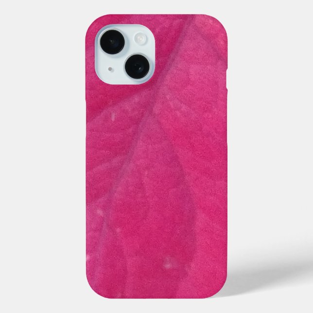 Purple Fall Leaf Case-Mate iPhone Case (Back)