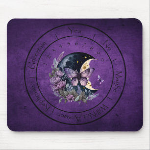 Purple Fantasy Butterfly Pendulum Mat Mouse Mat
