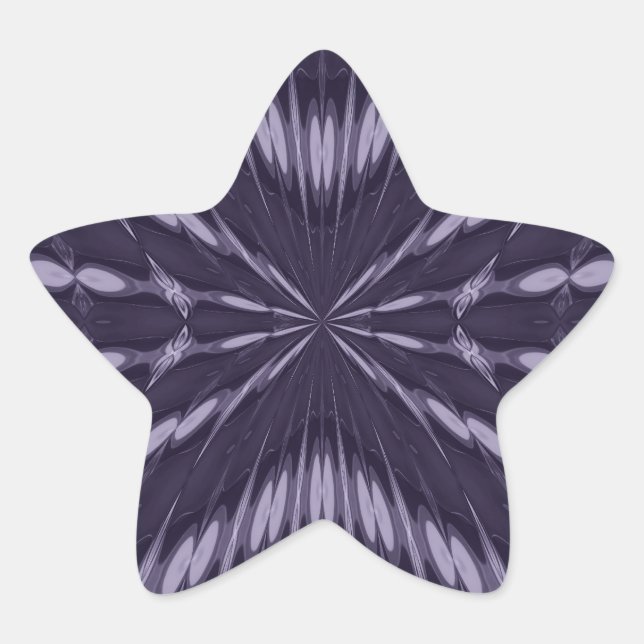Purple Fantasy Star Sticker (Front)